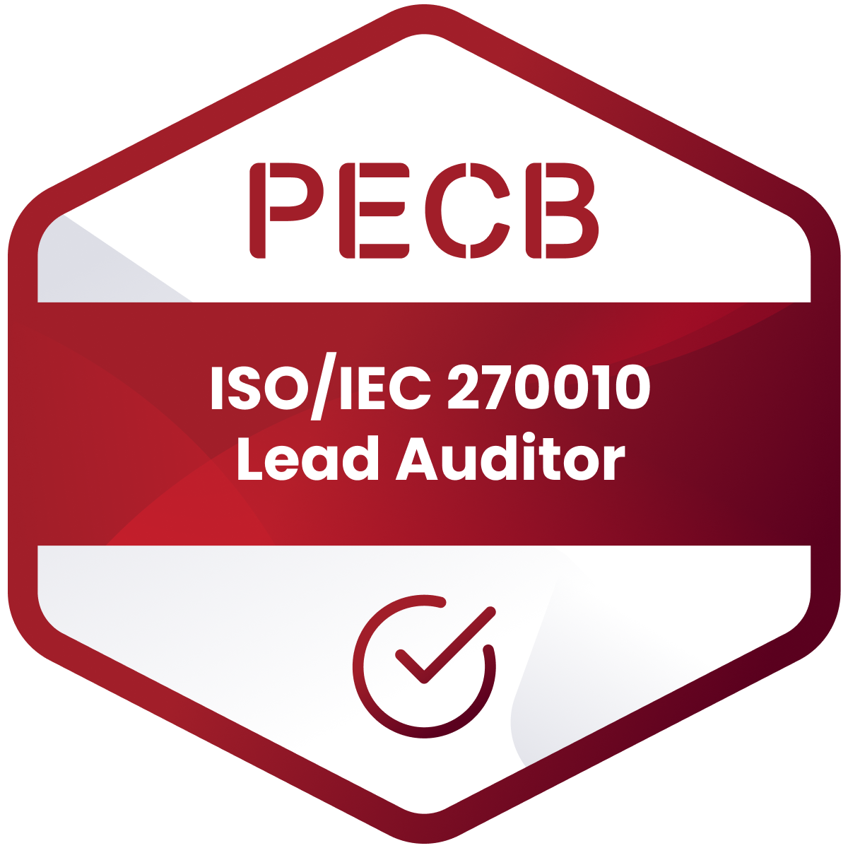 ISO/IEC 27001 Lead Auditor badge