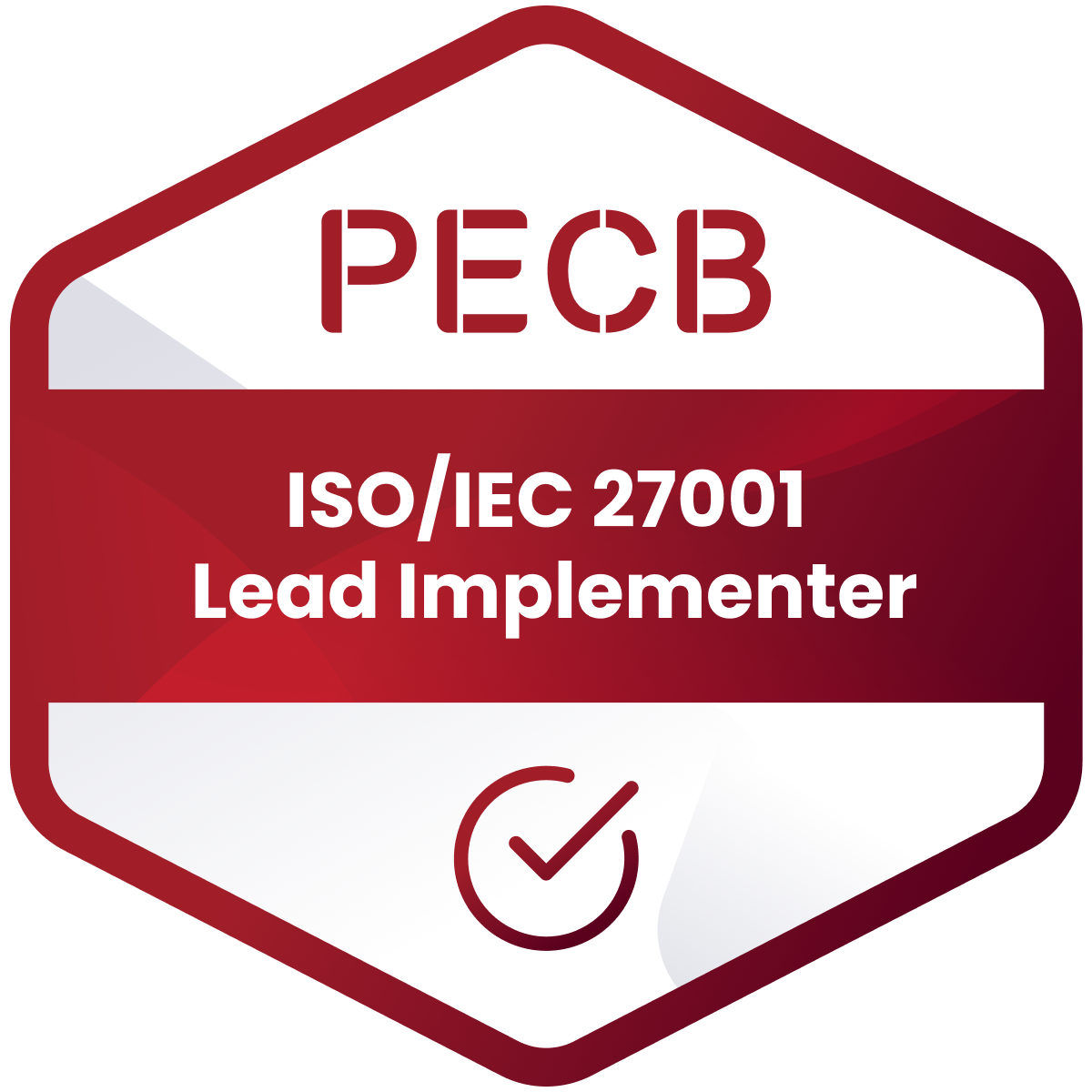 ISO/IEC 27001 Lead Implementer badge