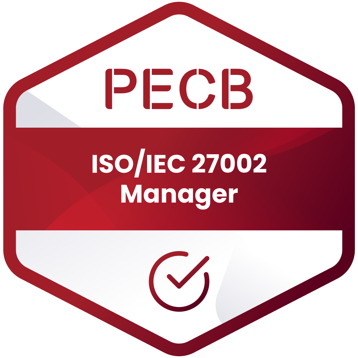 ISO/IEC 27002 Manager badge
